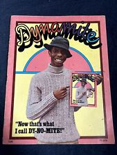 Dynamite magazine 1975 for sale  Walden