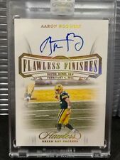 AARON RODGERS FLAWLESS FINISHES GOLD AUTO /10 - 2020 NFL Flawless for sale  Niceville