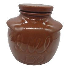 Ceramic container brown for sale  Louisburg