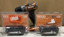 Broca Ridgid Sub compacta sem fio 2 velocidades sem escova R8701 + duas baterias de 2 Ah, usado comprar usado  Enviando para Brazil