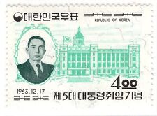 Coreia 1963 #427 President Park Chung Hee Inauguração, MLH comprar usado  Enviando para Brazil