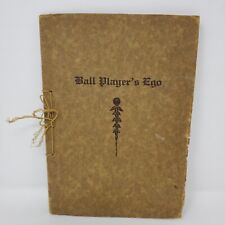 Ball Player's Ego de George B. Club de béisbol Wild (1919, béisbol, Toledo), usado segunda mano  Embacar hacia Argentina