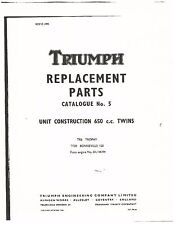 Triumph parts manual for sale  Lexington