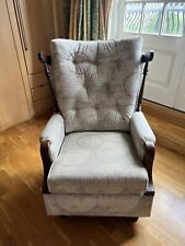 Retro upholstered rocking for sale  LONDON