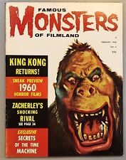Famous Monsters of Filmland #6 FEB 1960 Warren Muy Bueno + (EN MUY BUEN ESTADO+) King Kong segunda mano  Embacar hacia Argentina