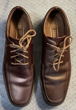 Zapatos de vestir Rockport para hombre cuero marrón circulador de aire cinético talla 12 usados segunda mano  Embacar hacia Argentina