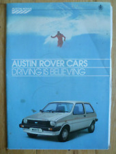 Austin rover cars for sale  SALISBURY