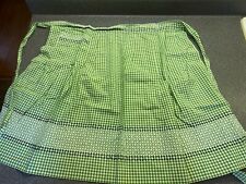 Vintage green gingham for sale  Minneapolis