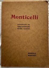Monticelli exposition cinquant d'occasion  Cannes