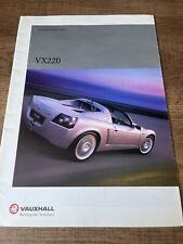 Vauxhall vx220 sales for sale  UK