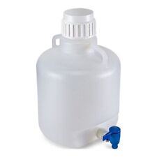 GLOBE SCIENTIFIC 7270010 Carboy, 2.64 gal. Labware Cap. English, used for sale  Shipping to South Africa