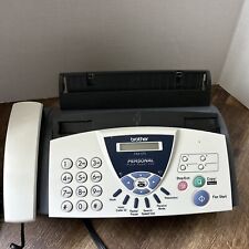 Máquina de fax pessoal Brother FAX-575 com telefone e copiadora testada funcionando comprar usado  Enviando para Brazil