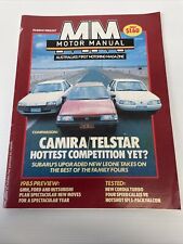 Revista Motor Manual - 1985 - marzo - Camira V Telstar - Calais V8 - Falcon segunda mano  Embacar hacia Argentina
