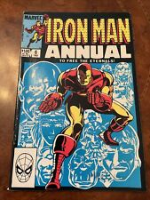 Marvel Iron Man Anual #6 1983 Edad de Bronce Cómics Los Inhumanos segunda mano  Embacar hacia Argentina