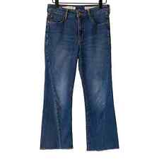 Jeans feminino Pilcro cintura alta flare Fray 27 comprar usado  Enviando para Brazil