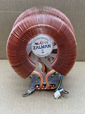 Ventilador dissipador de calor refrigerador de CPU cobre puro Zalman ZE1225BSM, suporte/parafusos faltando comprar usado  Enviando para Brazil