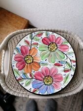 Wandteller keramik bunt gebraucht kaufen  Castrop-Rauxel