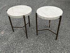 end travertine table for sale  Doylestown