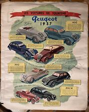 Affiche ancienne peugeot d'occasion  Grisolles