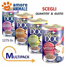 MULTIPACK Monge Special Dog Bocconi Cane 1275 gr. GUSTI VARI - Cibo umido cani usato  Serra De Conti