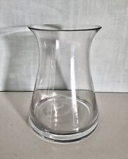 Clear glass vase for sale  UK
