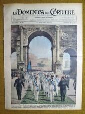 La Domenica del Corriere 27 agosto 1933 Balbo - Brooklyn - Beauraing (Belgio) usato  Villarosa