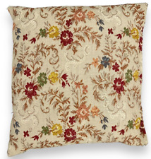 Usado, Travesseiro bordado antigo bordado tapeçaria flores florais feito à mão vintage comprar usado  Enviando para Brazil