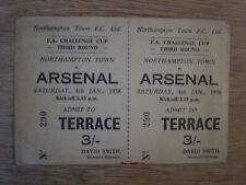Ticket 1957 cup for sale  EDINBURGH