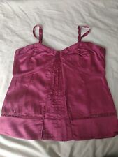 silk satin camisole for sale  WEST MOLESEY