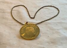1991 Caesar's Palace, Las Vegas medallion necklace casino gambling gift for sale  Lynnfield