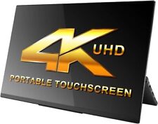 Usado, Monitor portátil 4K tela sensível ao toque, 15,6 polegadas UHD 3840x2160, novo, nunca usado comprar usado  Enviando para Brazil