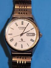 Citizen crystron white for sale  Richmond