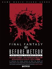 Before Meteor: Final Fantasy XIV trilha sonora original piano coleção solo livro comprar usado  Enviando para Brazil