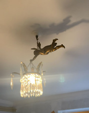 Flying cherub spelter for sale  LONDON