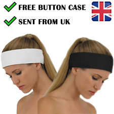 Black white headband for sale  MANCHESTER