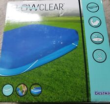 Capa retangular para piscina Bestway FLOWCLEAR 120 x 72 x 22" - AZUL (58108) comprar usado  Enviando para Brazil