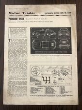 Porsche 356b motor for sale  DARLINGTON