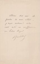 Léon gandillot lettre d'occasion  Paris X