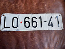 Yugoslavia license plate for sale  New York