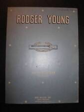 Rodger Young partituras vintage 1945 Frank Loesser piano voz guitarra acorde (O), usado comprar usado  Enviando para Brazil