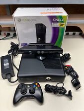 MICROSOFT XBOX 360 CONSOLE W/ CONTROLLER & BOX 4GB + KINECT  / BOX for sale  Shipping to South Africa