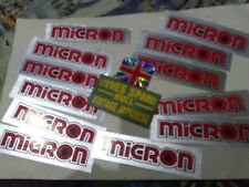 Micron decal med for sale  HULL