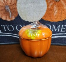 Orange pumpkin ceramic for sale  San Antonio