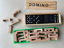 Domino spiel holzklötzchen gebraucht kaufen  Kelsterbach