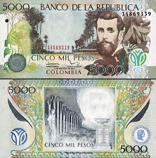 Colombia 5000 pesos 2013, UNC, P-452 segunda mano  Embacar hacia Argentina