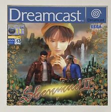 Shenmue front inlay for sale  SUTTON