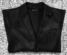 Schwarzer blazer schlangenmust gebraucht kaufen  Oßweil