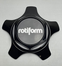 *USED Rotiform Gloss Black Thread In Wheel Center Cap W/Plate 32170-26UK, used for sale  Shipping to South Africa