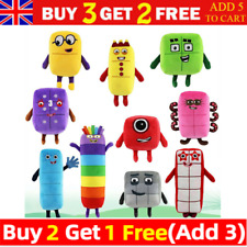 Numberblocks plush doll for sale  WALSALL