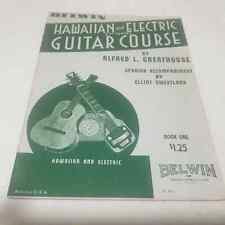 Curso de Guitarra Eléctrica y Hawaiana E 7o Libro de Afinación Uno Alfred L. Greathouse, usado segunda mano  Embacar hacia Argentina